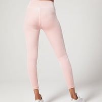 Bowie High Waist Legging Velvet Rose Blush