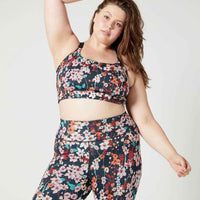 Monique Strappy Bra Midnight Glory