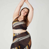 Rebel Cross Back Bra Totem