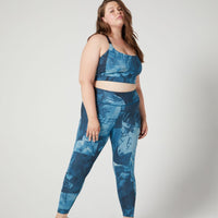 Monique Strappy Bra Deep Lake Fern