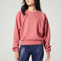 Amor Raglan Sweatshirt Rose Blush
