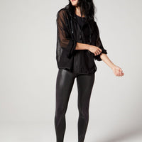 Ella Mesh Jacket Jet Black