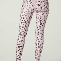 Zoe Back Pocket Legging Cheetah Glow