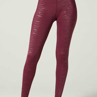 Bowie Legging Tiger Emboss Grape