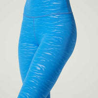 Bowie Legging Tiger Emboss Lapis
