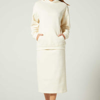 Desma Relaxed Hoodie Latte