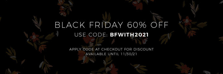 Black Friday 21 Code: BFWITH2021