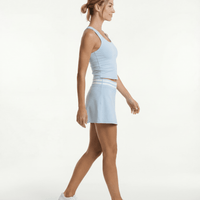 Casey Skort Stripped Baby Blue