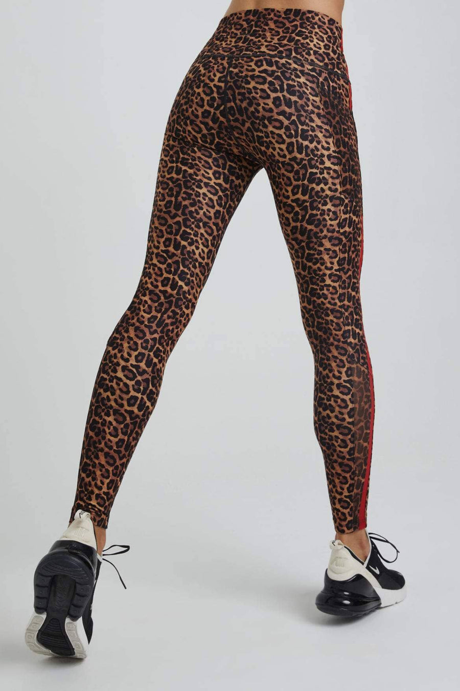 Nala Leggings Real Cheetah With Red