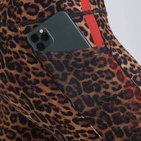 Nala Leggings Real Cheetah With Red