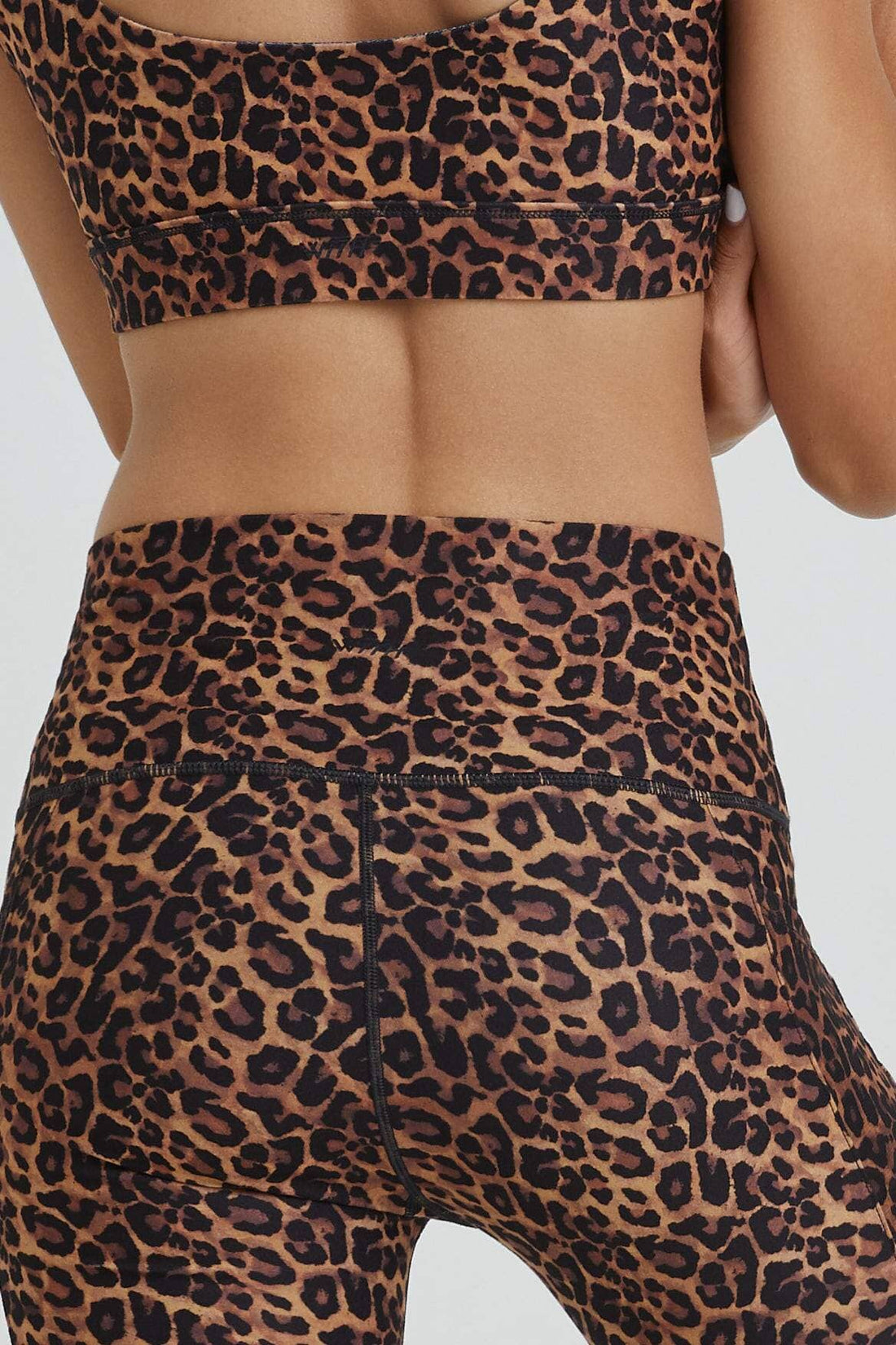 Nala Leggings Real Cheetah With Red