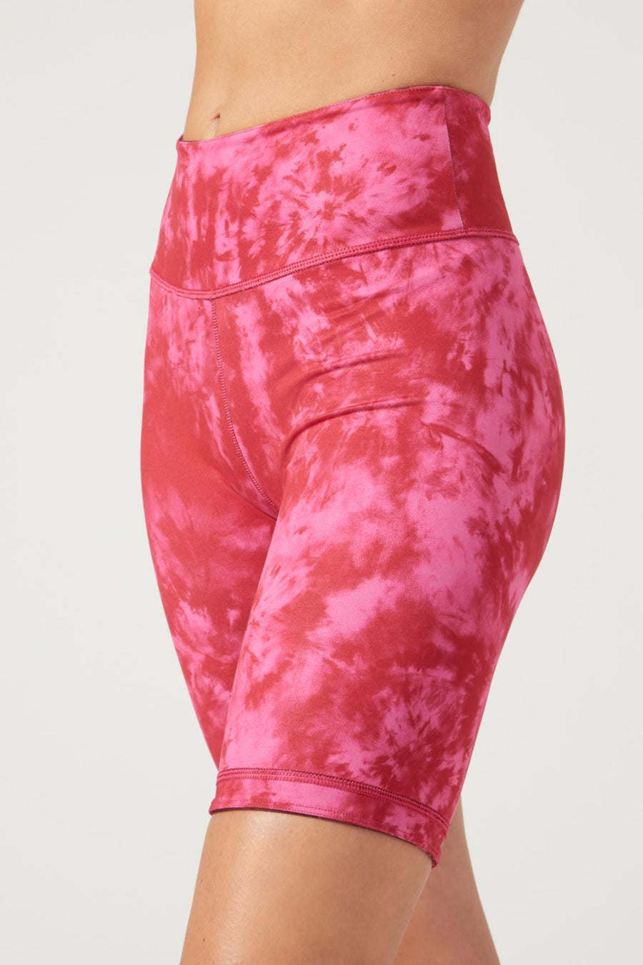Kurt Reversible Short Neon Pink Flowers
