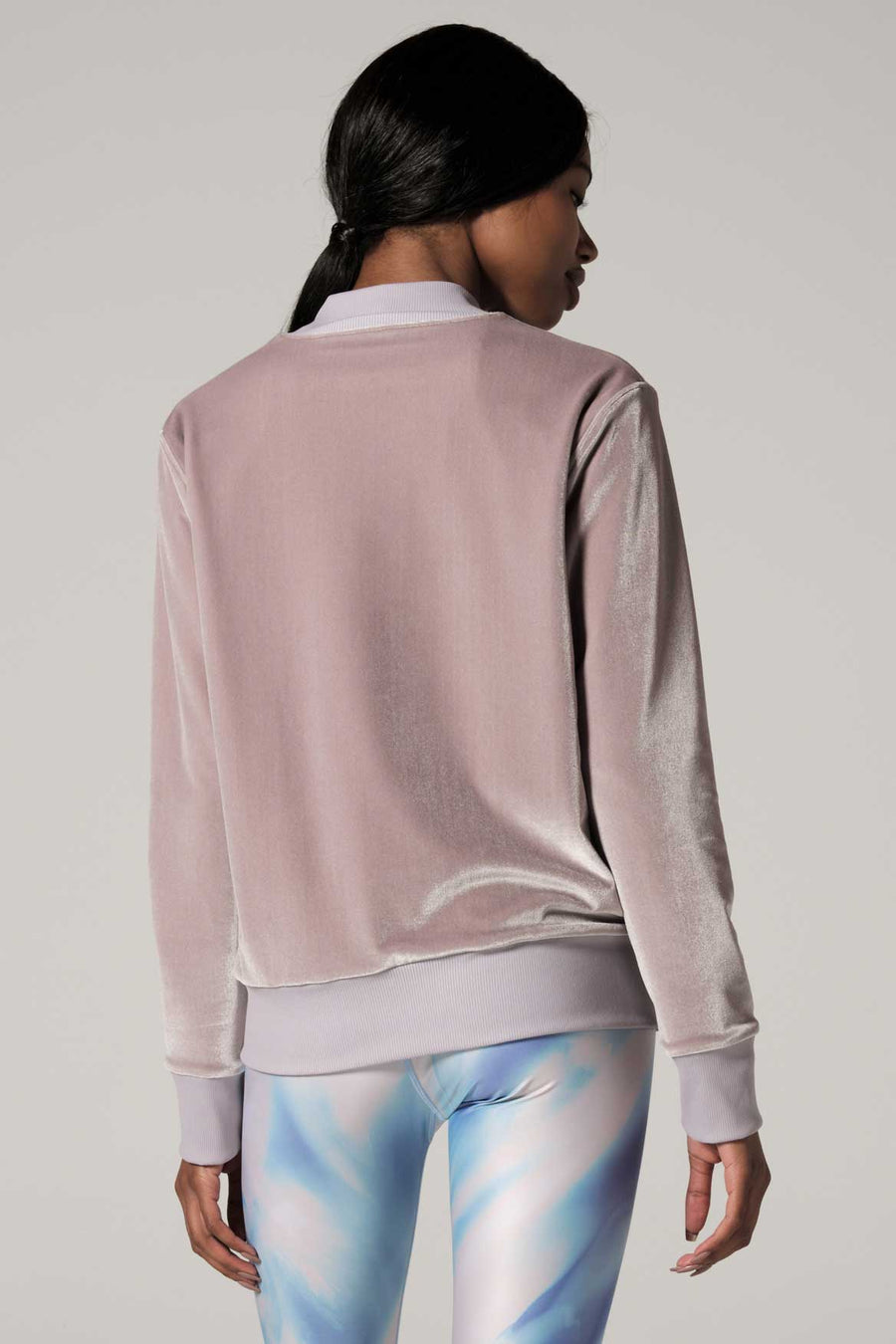 Velvet Bomber Jacket Portobello