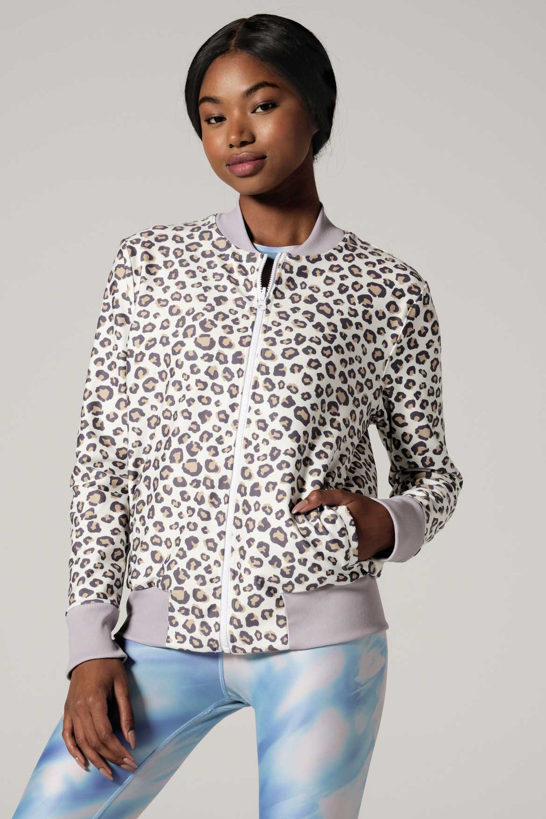 Velvet Bomber Jacket Portobello