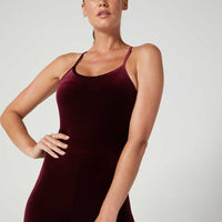 Megan Bodysuit Velvet Bordeaux