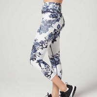 Nala High Waist Cropped Legging Porcelain