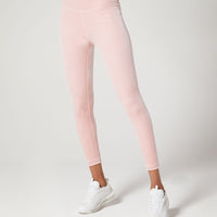 Bowie High Waist Legging Velvet Rose Blush