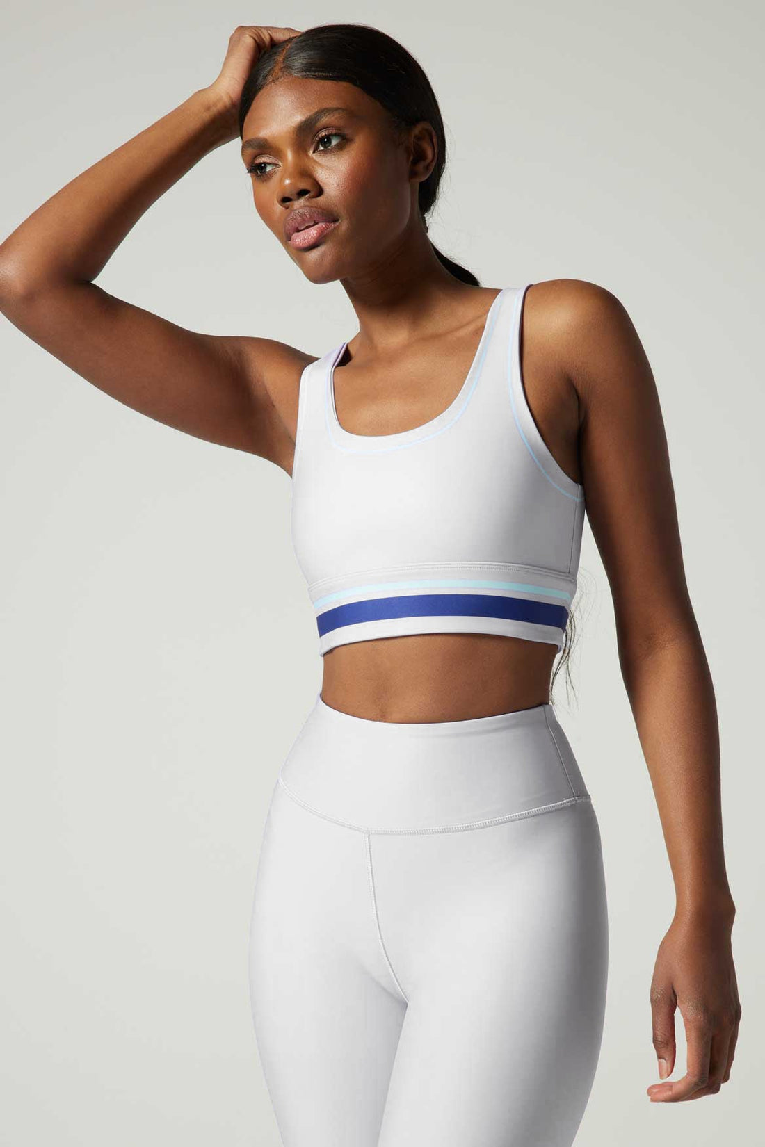 Jill Bra Stripes White & Navy