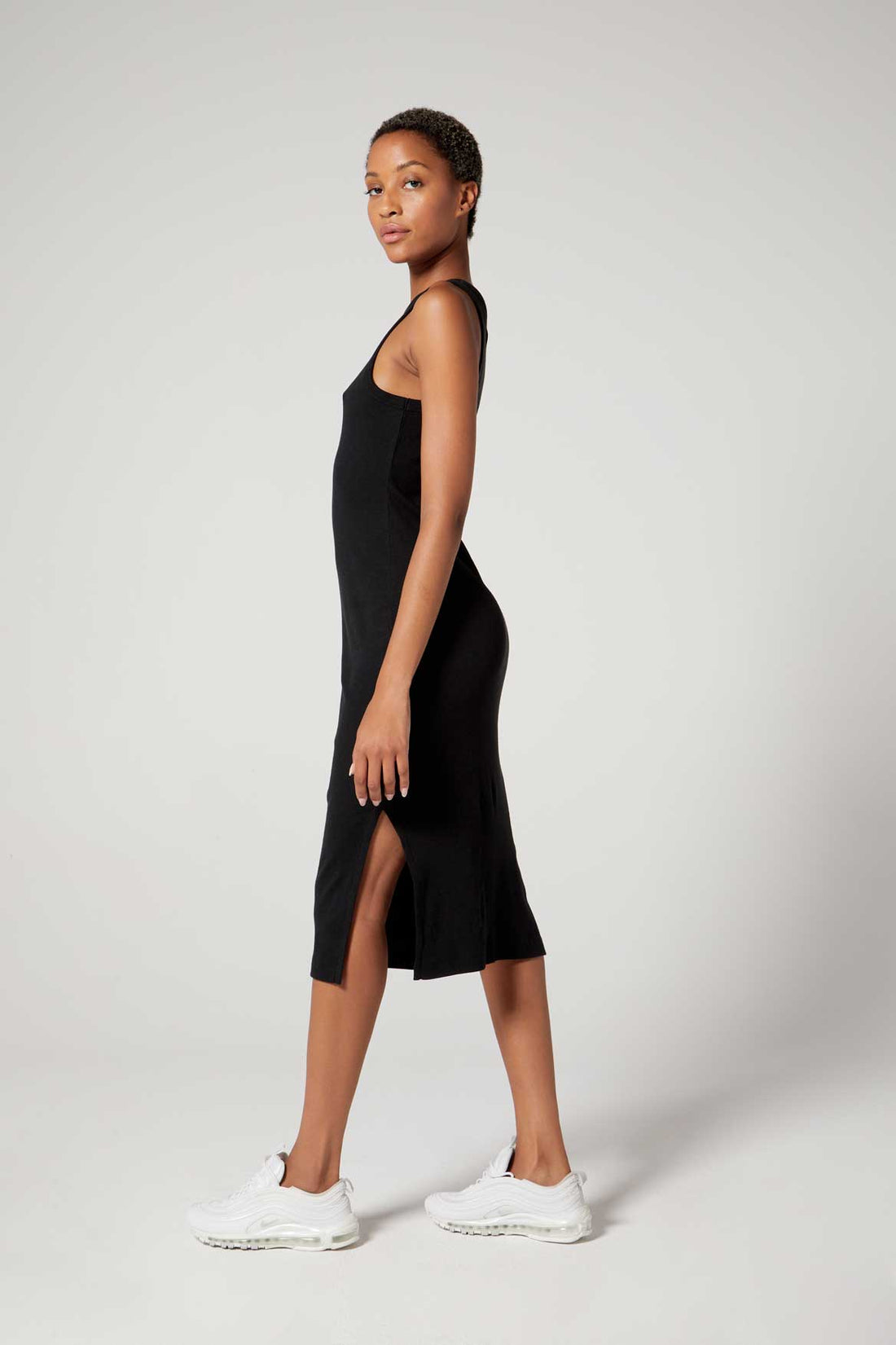 jet black dresses for ladies Jane Rib Dress Jet Black Wear It To Heart