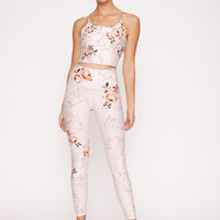 Avery Cropped Tank Stone Delight Floral