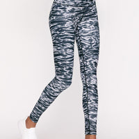 High-Waist Reversible Legging Dark Denim Tigress