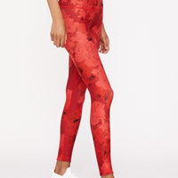 High-Waist Reversible Legging Red Scarlet
