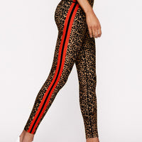 High-Waist Reversible Legging Real Cheetah PANTS W.I.T.H.-Wear It To Heart