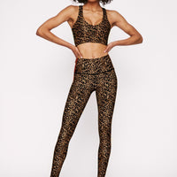 High-Waist Reversible Legging Real Cheetah PANTS W.I.T.H.-Wear It To Heart