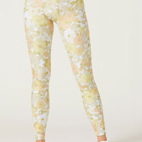 High Waist Reversible Legging 1966 Tangerine