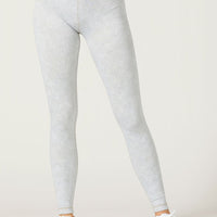 High Waist Reversible Legging 1966 Tangerine