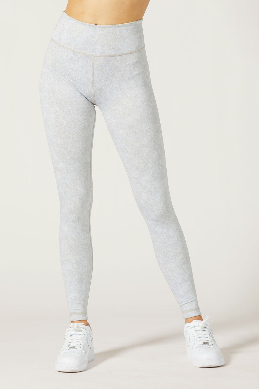 High Waist Reversible Legging 1966 Tangerine