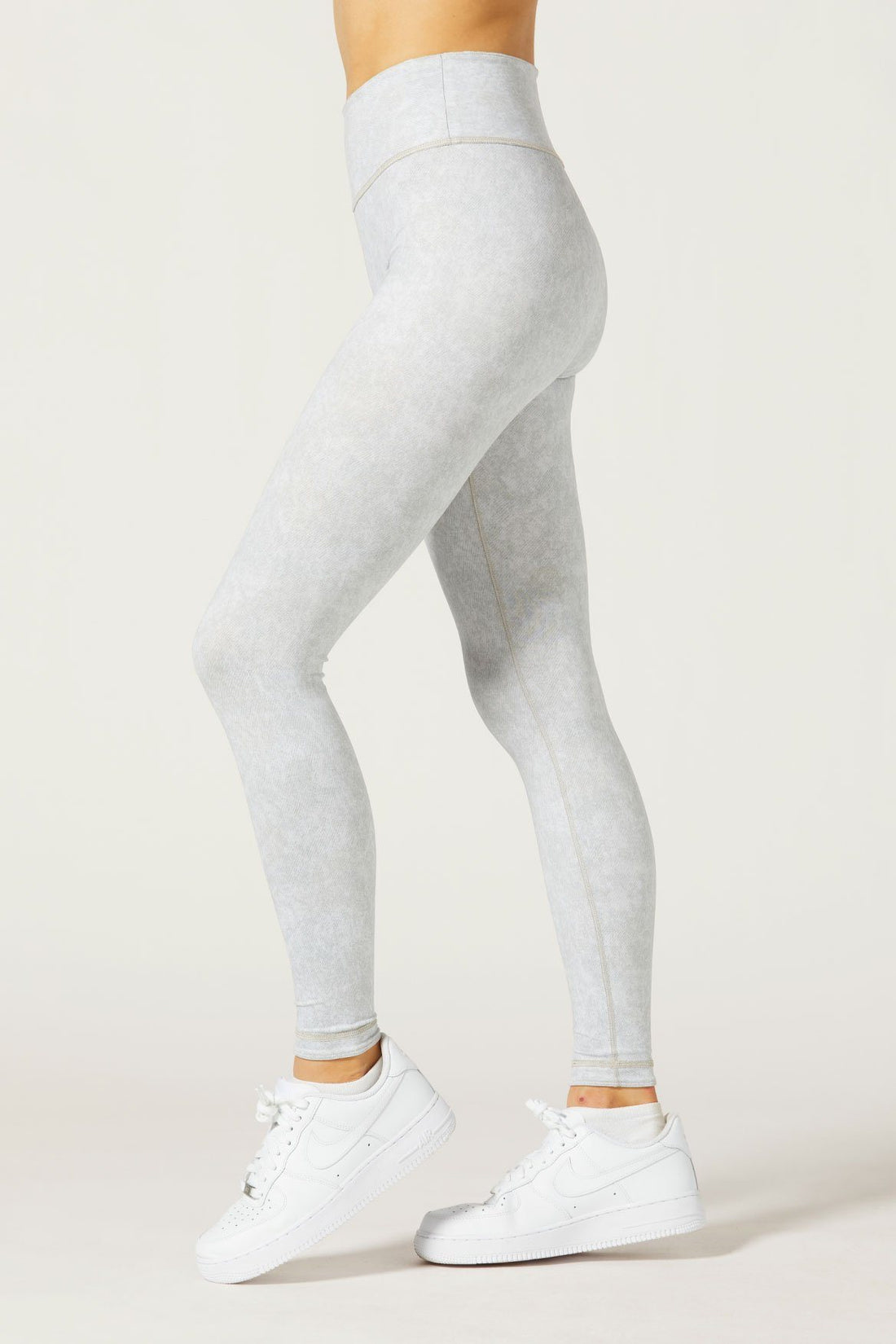 High Waist Reversible Legging 1966 Tangerine