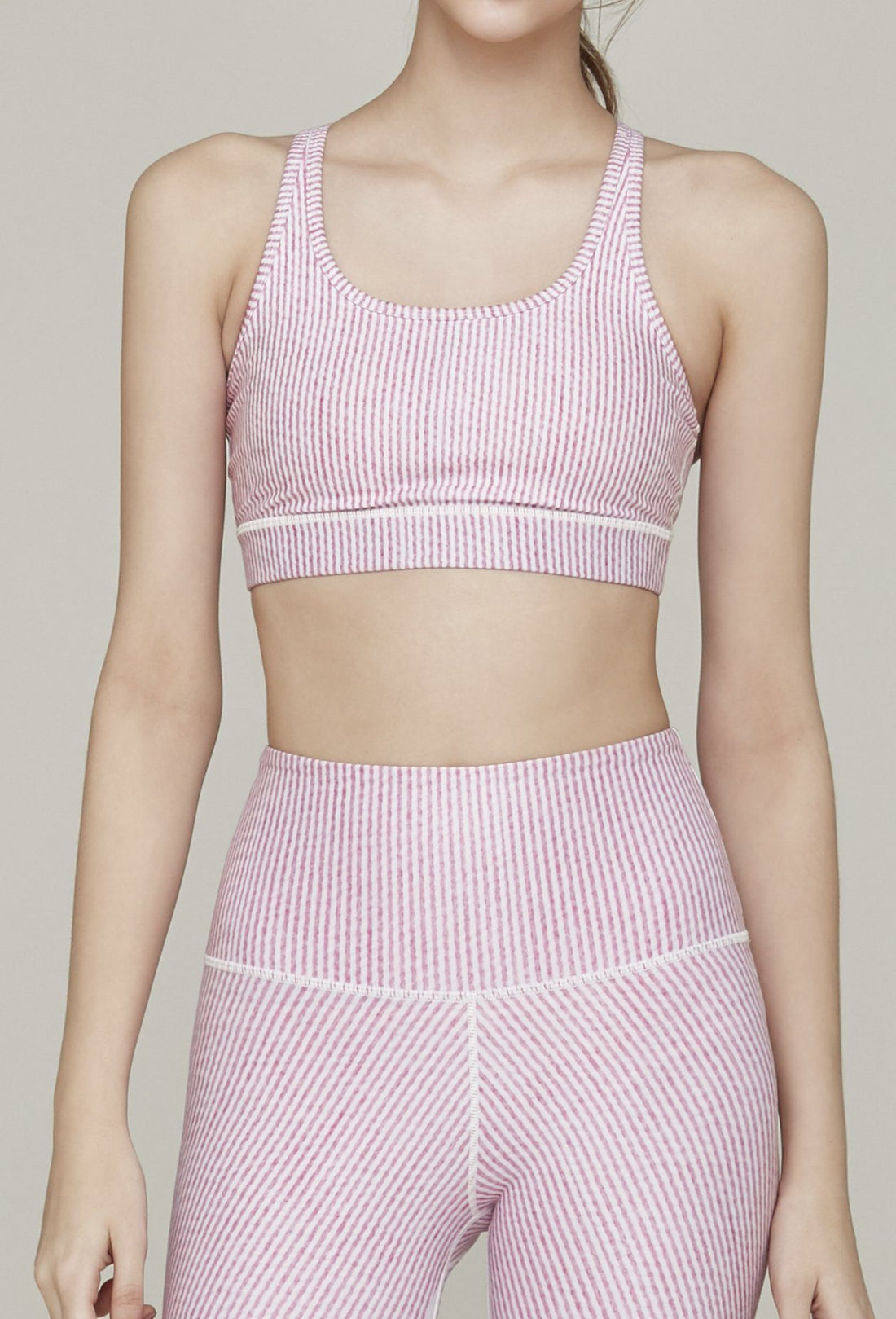 Strappy Bra Pink Derby Stripe