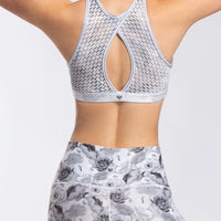 White Poppy High Neck Bra 2.0 SHIRT W.I.T.H.-Wear It To Heart 