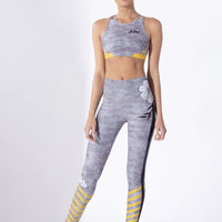 High Neck Bra 2.0 Grey Burn Out SHIRT W.I.T.H.-Wear It To Heart 