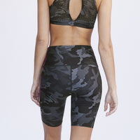 Kurt High Waist Short Black Camo PANTS W.I.T.H.-Wear It To Heart 