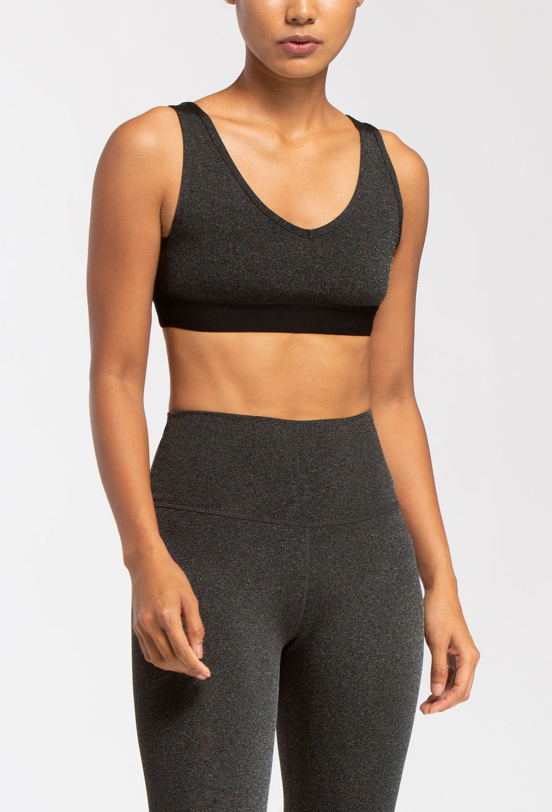 Charcoal Glitz Studio Bra SHIRT W.I.T.H.-Wear It To Heart CHARCOAL GLITZ XS 