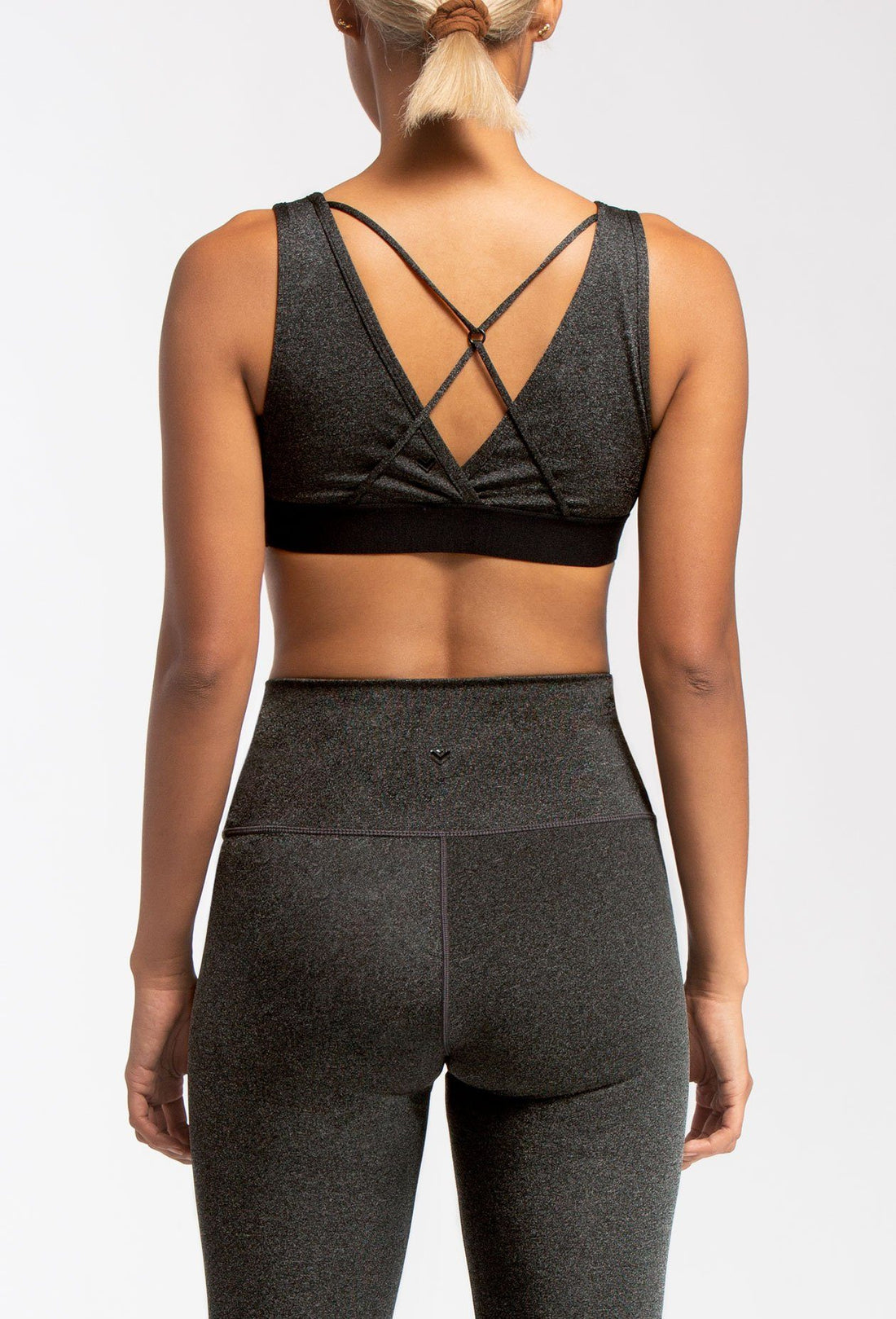 Charcoal Glitz Studio Bra SHIRT W.I.T.H.-Wear It To Heart 