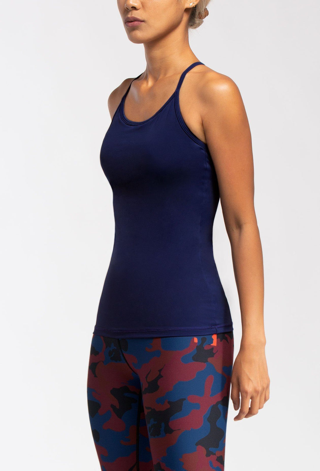 Navy Regen Support Tank SHIRT W.I.T.H.-Wear It To Heart 