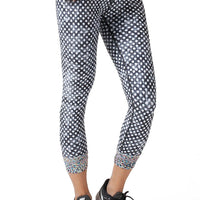 BLACK AND WHITE CLOUDY POLKA DOTS