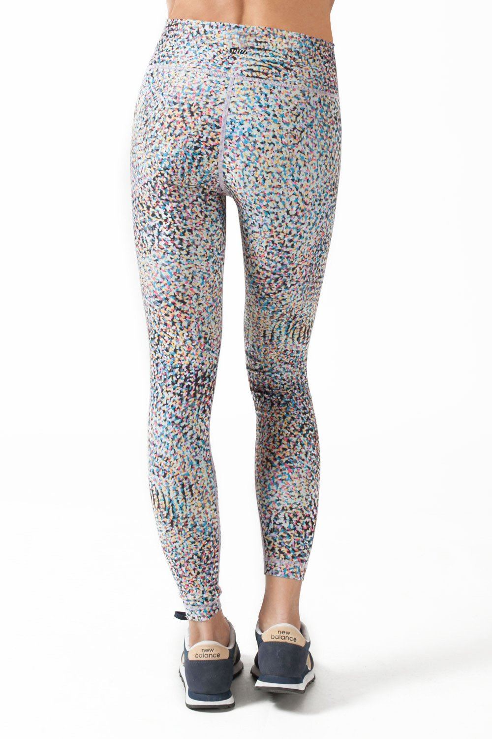 BLACK AND WHITE CLOUDY POLKA DOTS