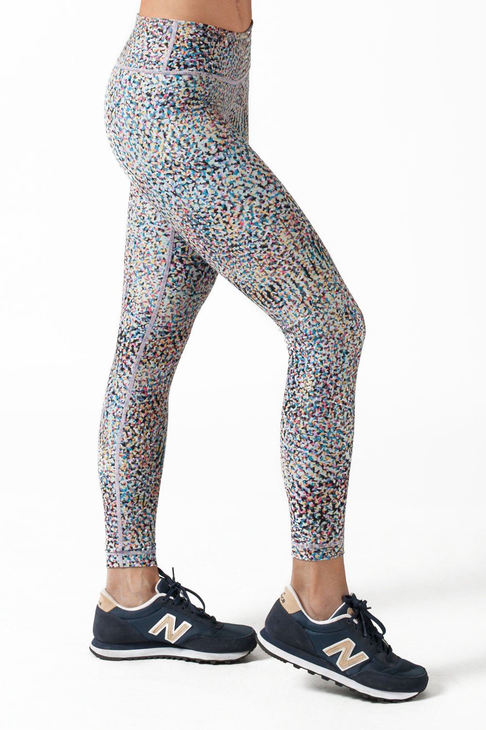 BLACK AND WHITE CLOUDY POLKA DOTS