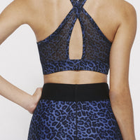Noa Crossback Bra Blue Chill Cheetah SHIRT W.I.T.H.-Wear It To Heart 
