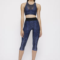 Noa Crossback Bra Blue Chill Cheetah SHIRT W.I.T.H.-Wear It To Heart 