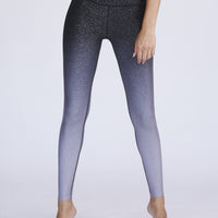 High Waisted Leggings Midnight With Foil PANTS W.I.T.H.-Wear It To Heart MIDNIGHT XS 