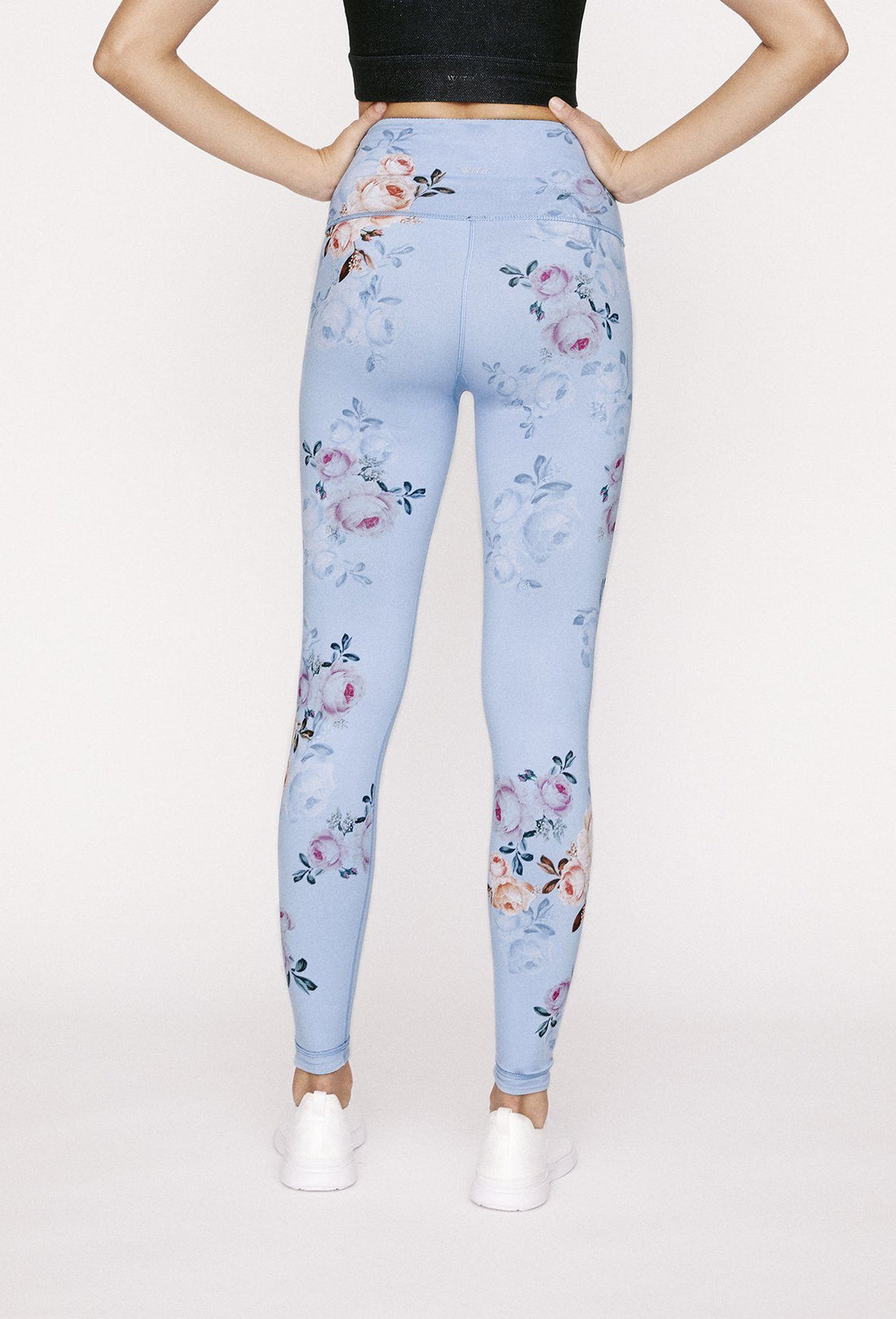 High-Waist Reversible Legging Stone Denim