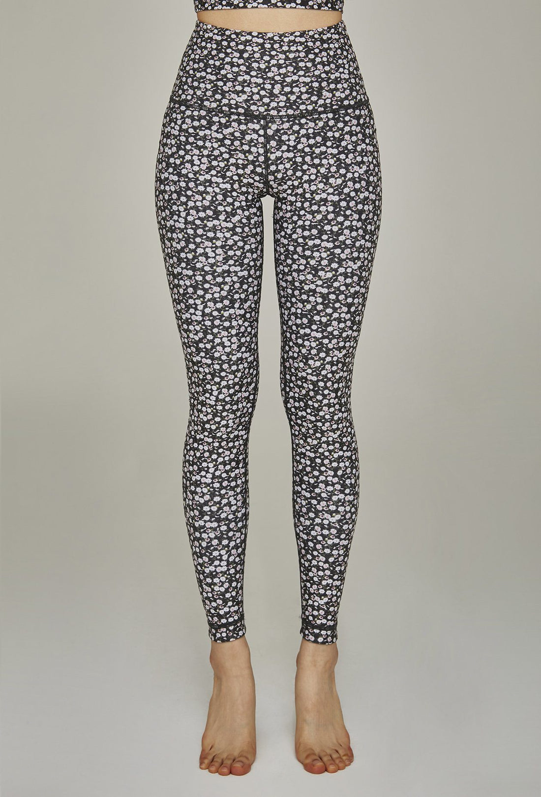 High-Waist Legging Black Daisy