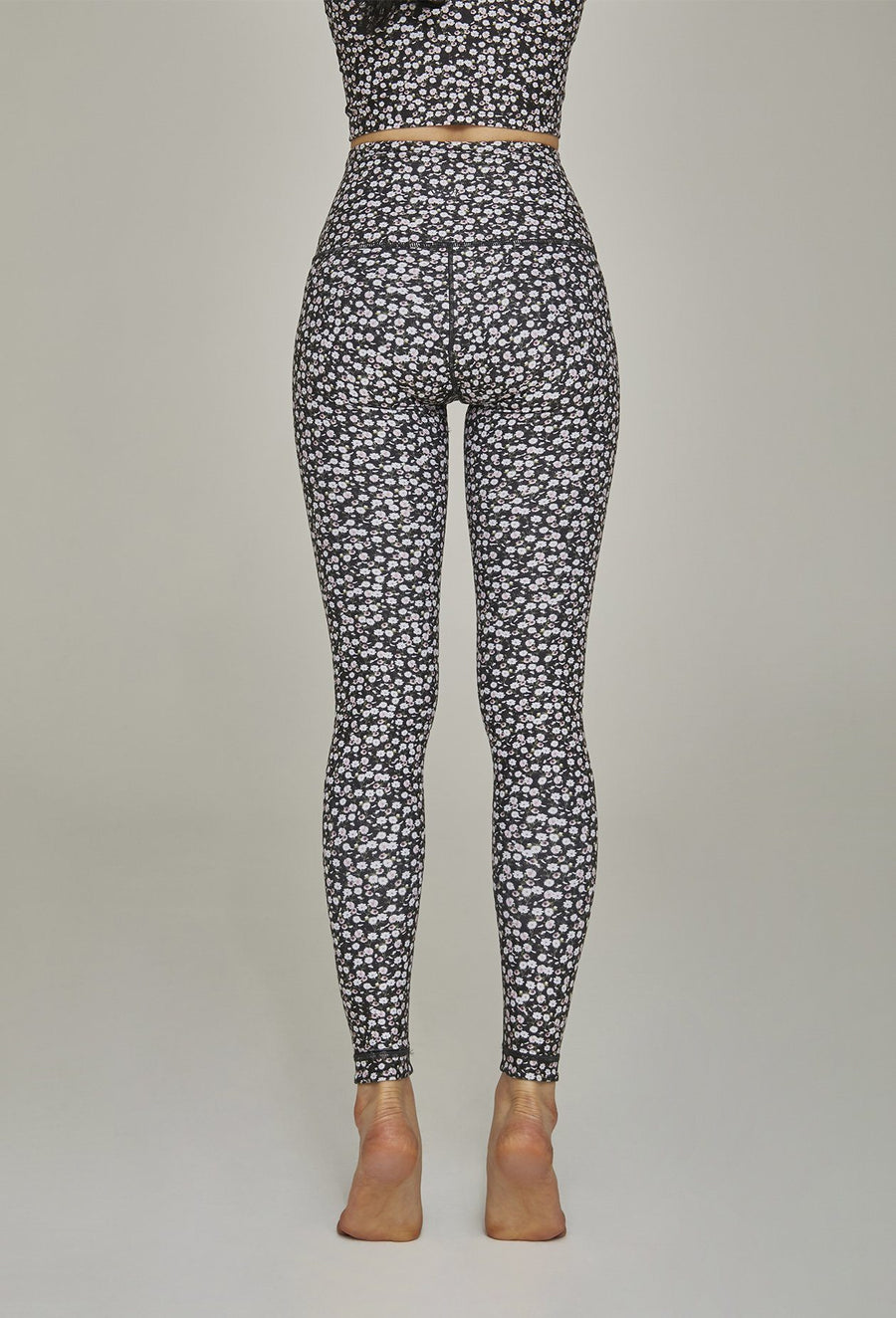 High-Waist Legging Black Daisy