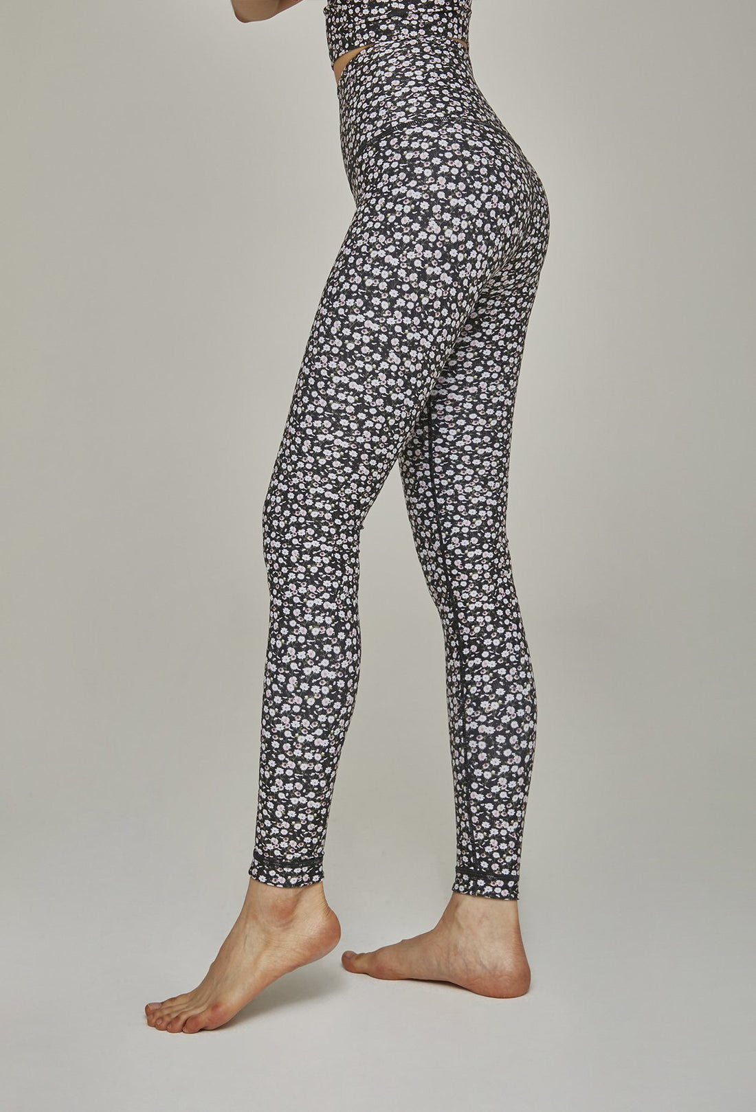 High-Waist Legging Black Daisy