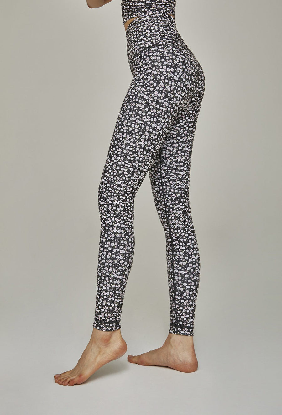 High-Waist Legging Black Daisy